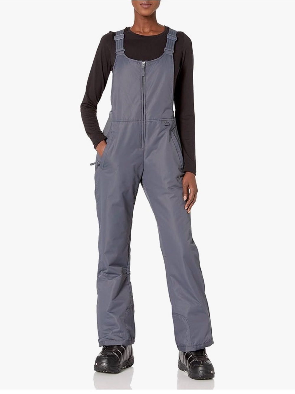 Arctix Women's Slate Gray Bib Snow Pants